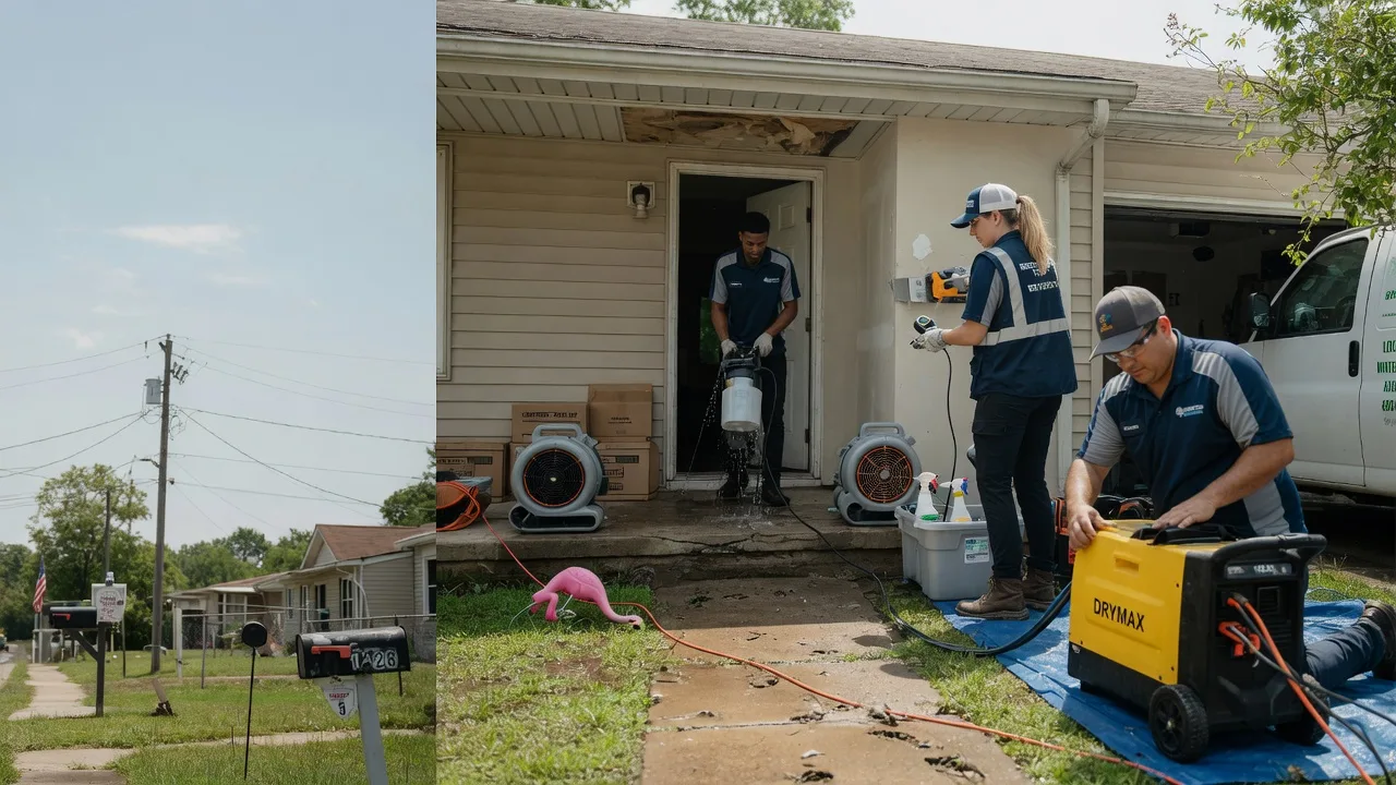Storm Damage Water Removal in Rutherford, TN near me